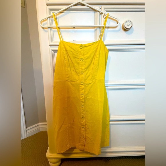 Forever 21 yellow summer dress - Picture 1 of 2